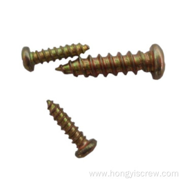 High quality DIN7982 Stainless steel cross recessed screw